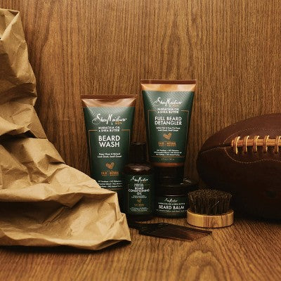 SheaMoisture Men Beard Balm Maracuja Oil &amp; Shea Butter 4oz - Imperfect Container