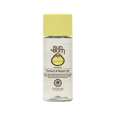 Sun Bum Revitalizing Protect &amp; Repair Oil Serum Heat Protector 1.7 fl oz - Imperfect Box by This is Beauty US