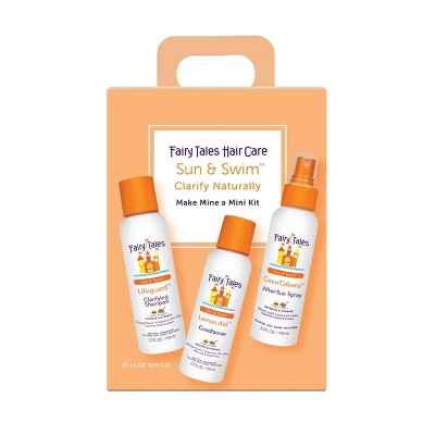 Fairy Tales Sun &amp; Swim Shampoo, Conditioner and Spray Travel Kit 9.9 fl oz/3pk - New