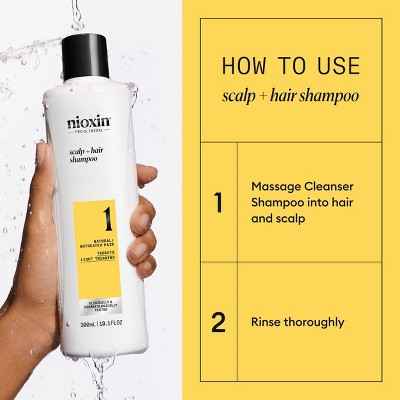 Nioxin System 1 Shampoo Cleanser 10.1 fl oz - New