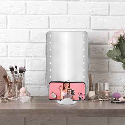 Conair LED Hollywood Lighted Social Media Makeup Mirror White - Imperfect Box