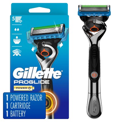 Gillette ProGlide Power Razor for Men 1 Gillette Power Razor Handle + 1 Blade Refill - New by This is Beauty US