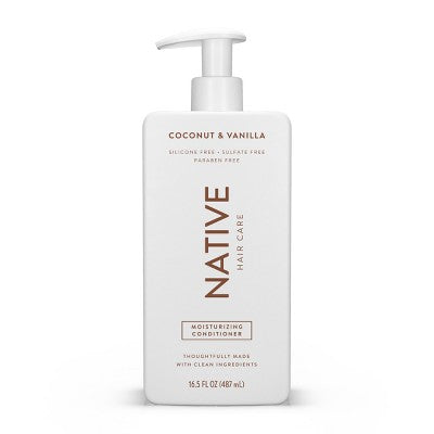 Native Coconut &amp; Vanilla Moisturizing Vegan Conditioner 16.5 fl oz - Imperfect Container