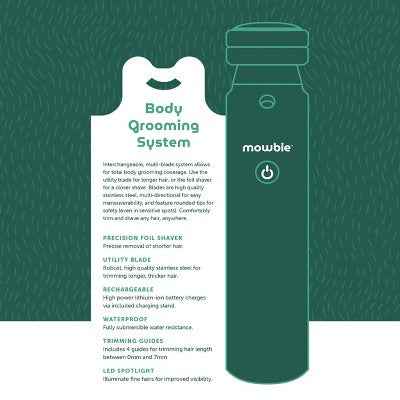 Mowbie Mens 360 Body Groomer - New