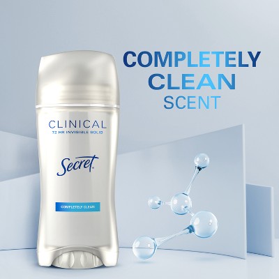 Secret Clinical Strength Completely Clean Invisible 2.6oz - Missing Box by This is Beauty US