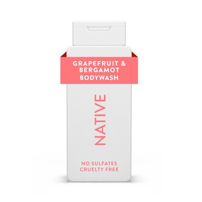 Native Body Wash for Women &amp; Men Grapefruit &amp; Bergamo Sulfate Free 18 fl oz - Imperfect Container by This is Beauty US