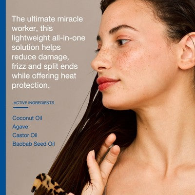 Raw Sugar Multi-Miracle Leave-in Heat Protectant &amp; Conditioner Coconut Milk and Blue Agave 6 fl oz - Imperfect Container by This is Beauty US