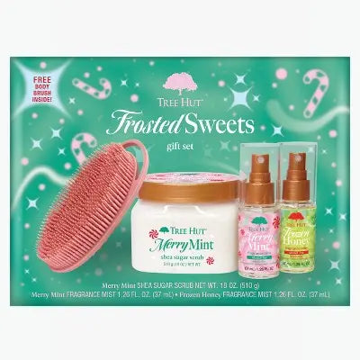 Tree Hut Frosted Sweets Exclusive Gift Set 3pc - Missing Box 