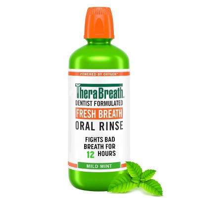 TheraBreath Fresh Breath Mouthwash 33.8 fl oz - Imperfect Container by This is Beauty US