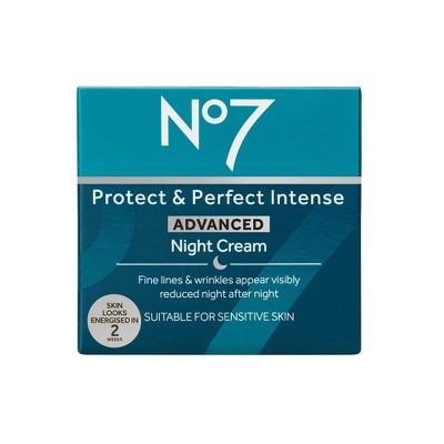 No7 Protect &amp; Perfect Intense Advanced Moisturizing Night Cream 1.69 fl oz - Missing Box