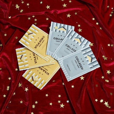 TONYMOLY Vitamin C &amp; Collagen Sheet Mask Gift Set House of Masks 6ct - New