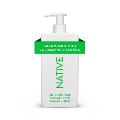 Native Vegan Cucumber &amp; Mint Natural Volume Shampoo, Clean, Sulfate, Paraben and Silicone Free 16.5 fl oz - Imperfect Container by This is Beauty US