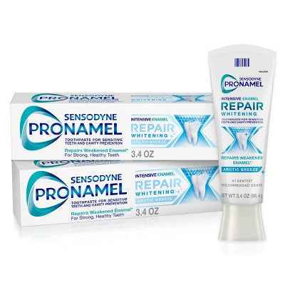 Sensodyne Pronamel Intensive Enamel Repair Whitening 3.4oz/2pk - Missing Box
