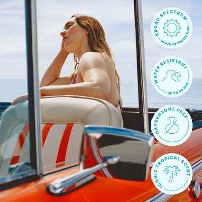 Hawaiian Tropic Weightless Hydration Water Face Mist Sunscreen SPF 30 2.1oz - Imperfect Box