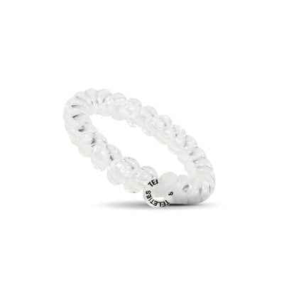 TELETIES Elastics Crystal Clear Large/3ct - New