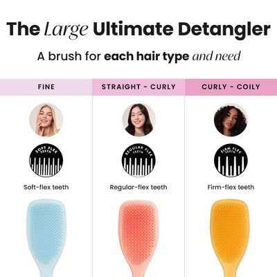Tangle Teezer Ultimate Detangler Hair Brush Large Peach - New