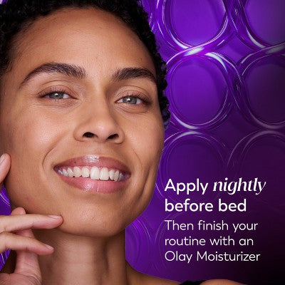 Olay Regenerist Anti-Aging Night Serum, Hydrating &amp; Wrinkle Correcting Treatment 1 fl oz - New