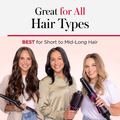 Revlon One-Step Volumizer Original Blow Dry Brush Blue - Imperfect Box by This is Beauty US