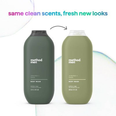 Method Men Body Wash Juniper Sage 18 fl oz - New by This is Beauty US