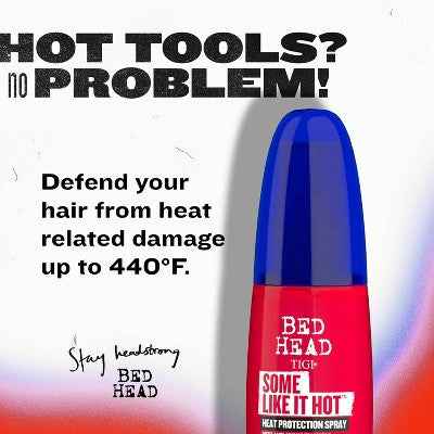 TIGI Bed Head Some Like It Hot Heat Protection Spray for Heat Styling 3.38 fl oz - New