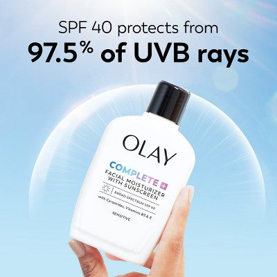 Olay Complete Plus Face Lotion with Sunscreen SPF 40 6 fl oz - Imperfect Box by This is Beauty US