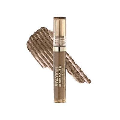 Milani Stay Put Tinted Brow Mousse Soft Brown 0.05oz - Imperfect Box by This is Beauty US