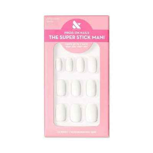 Olive & June Fake Nails XS Squoval Swan 32ct - New