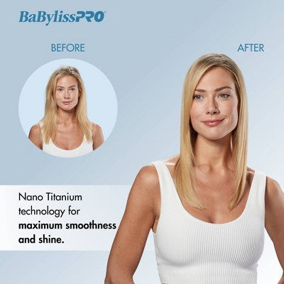 BaBylissPRO Nano Titanium Portofino Full-Size Hair Dryer Blue 2000W - Imperfect Box by This is Beauty US