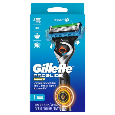 Gillette ProGlide Power Razor for Men 1 Gillette Power Razor Handle + 1 Blade Refill - New by This is Beauty US