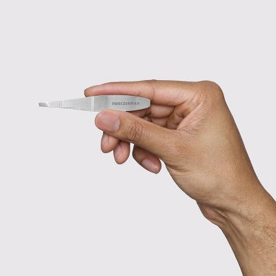Tweezerman No Slip Wide Grip Slant Tweezer - New by This is Beauty US