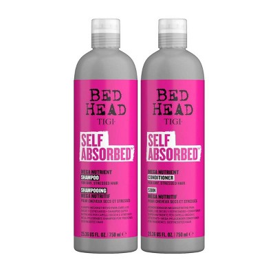 TIGI Bed Head Self Absorbed Shampoo and Conditioner 2pk 25.36 fl oz/2ct - New by This is Beauty US