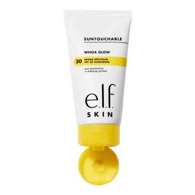 e.l.f. SKIN Suntouchable Whoa Glow Sunscreen &amp; Primer Sunburst SPF 30 1.69 fl oz - Imperfect Box by This is Beauty US