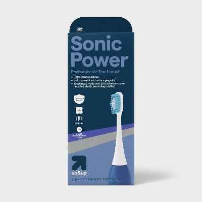 Adult Electric Rechargeable Toothbrush up&amp;up - Imperfect Box