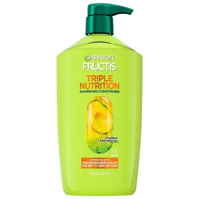 Garnier Fructis Active Fruit Protein Triple Nutrition Fortifying Conditioner 33.8 fl oz - Imperfect Container by This is Beauty US