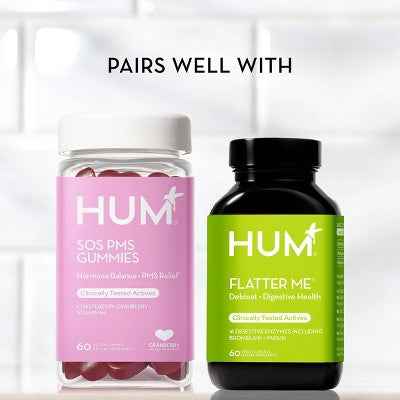 HUM Nutrition SOS PMS for PMS Relief &amp; Mood Support Vegan Gummies 60ct - New