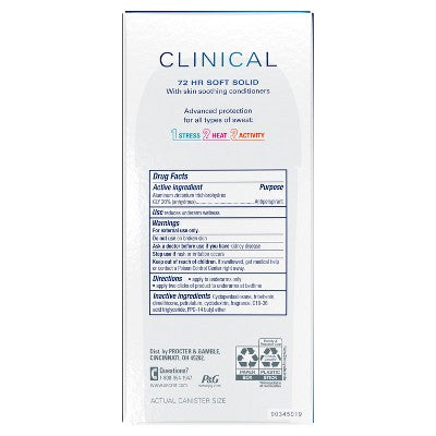 Secret Clinical Active Fresh 2.6oz - Missing Box by This is Beauty US