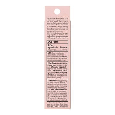 e.l.f. Halo Glow Skin Tint Light Coverage Foundation Mineral SPF 50 4 Light Neutral 1 fl oz - Imperfect Box by This is Beauty US