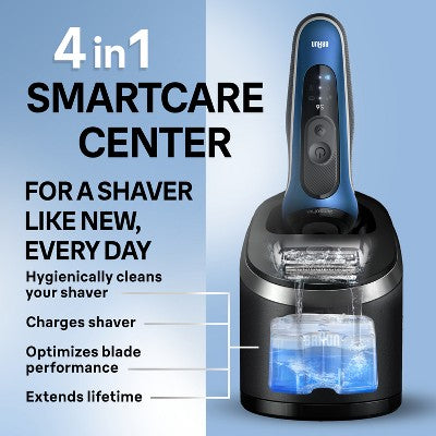 Braun Series 6-6172cc Rechargeable Wet &amp; Dry Shaver + Smart Care Center - New