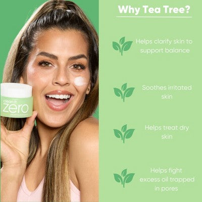 Banila Co Clean It Zero Pore Clarifying Cleansing Balm with Tea Tree 3.4oz - New by This is Beauty US