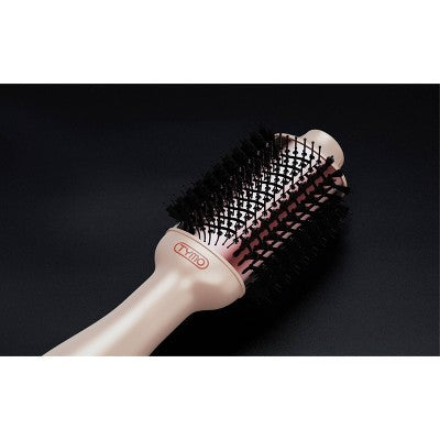 TYMO Volumizer Hot Air Brush Hair Dryer Champagne Pink - Imperfect Box by This is Beauty US