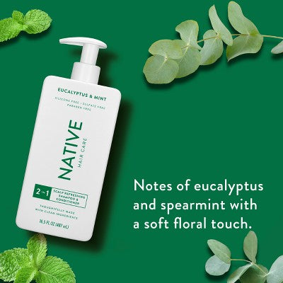 Native Eucalyptus &amp; Mint Scalp Refreshing 2-in-1 16.5 fl oz - Imperfect Container by This is Beauty US
