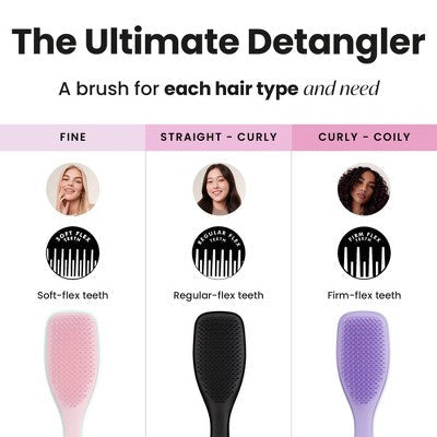 Tangle Teezer Ultimate Detangler Hair Brush Black - Imperfect Box by This is Beauty US