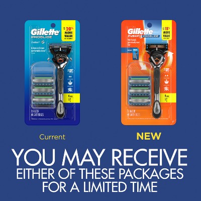 Gillette ProGlide Razor for Men Handle + 4 Blade Refills - Imperfect Box by This is Beauty US