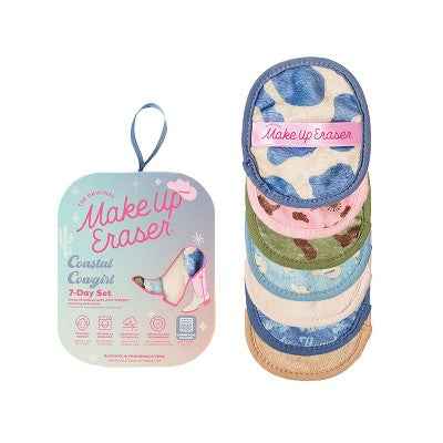 MakeUp Eraser Coastal Cowgirl Skincare Tool Set With Laundry Bag 7ct - New