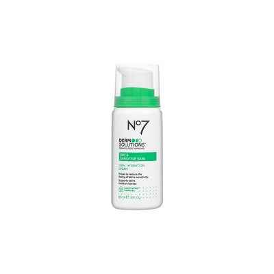 No7 Derm Solutions 100HR Hydration Cream Moisturiser Dry &amp; Sensitive Skin 3oz - Imperfect Container