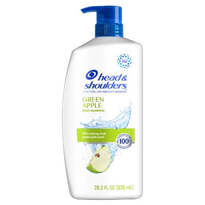 Head &amp; Shoulders Dandruff Shampoo, Anti-Dandruff Treatment, Green Apple for Daily Use, Paraben-Free 28.2 fl oz - Imperfect Container by This is Beauty US