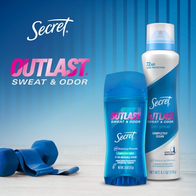 Secret Outlast Clear Gel Antiperspirant &amp; Deodorant for Women 2.6oz/2pk - New by This is Beauty US