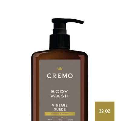 Cremo Vintage Suede Body Wash 32 fl oz - Imperfect Container by This is Beauty US