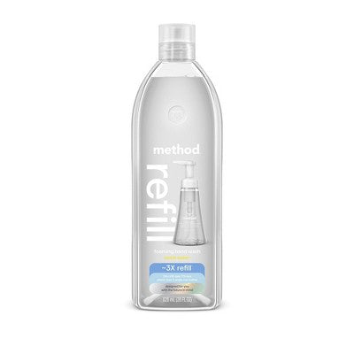 Method Foaming Hand Soap Refill Sweet Water 28 fl oz - Imperfect Container by This is Beauty US