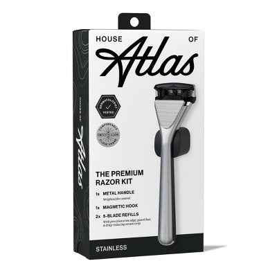 House of Atlas Premium Razor Kit 5ct - New
